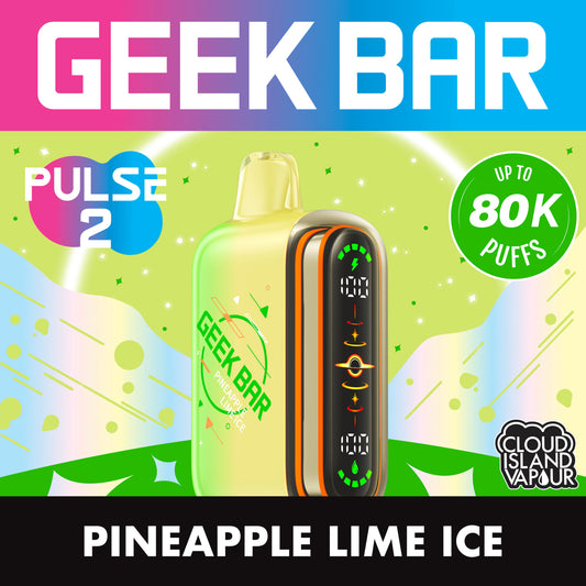 GEEK BAR PULSE 2 80K Pineapple Lime Ice