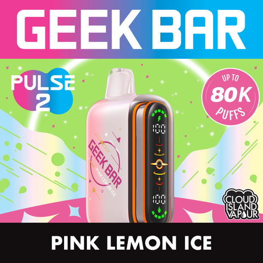 GEEK BAR PULSE 2 80K Pink Lemon Ice