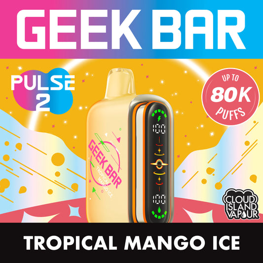 GEEK BAR PULSE 2 80K Tropical Mango Ice