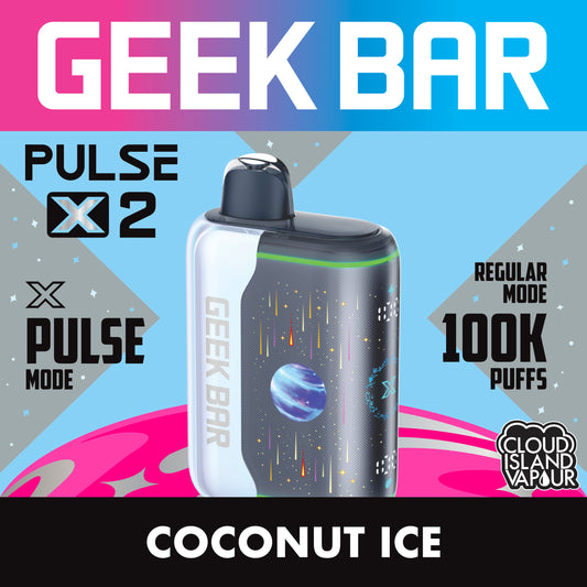 GEEK BAR PULSE X 2 Coconut Ice