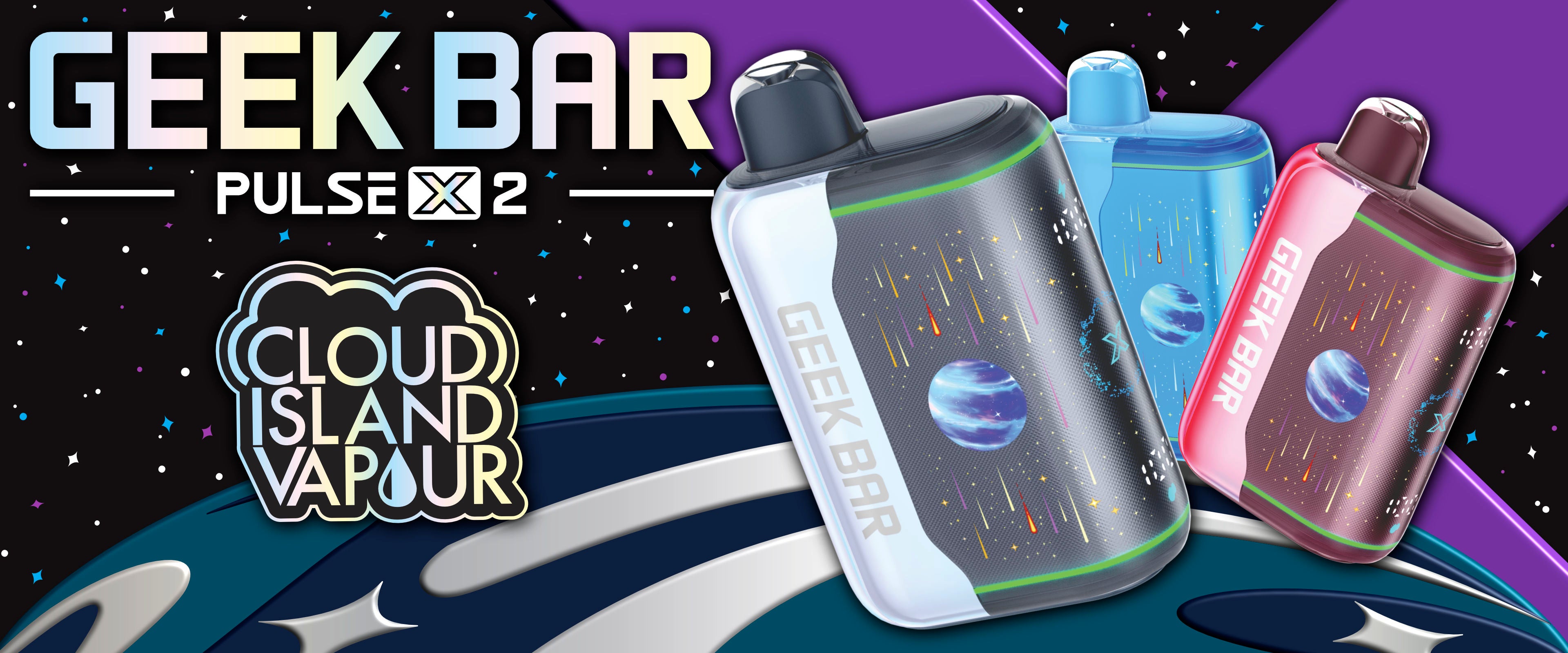 GEEK BAR PULSE X 2 Disposable Vape Banner