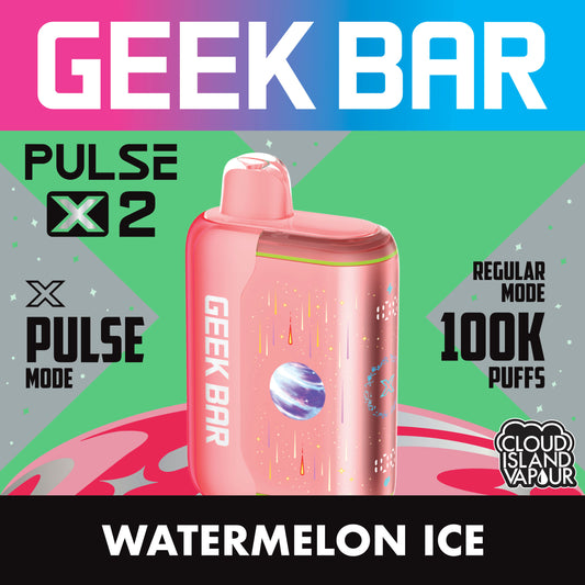 GEEK BAR PULSE X 2 Watermelon Ice