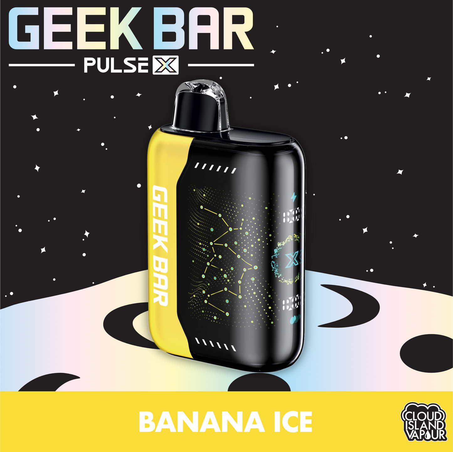 GEEK BAR PULSE X Disposable Vape Banana Ice