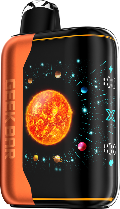 GEEK BAR PULSE X PLATINUM EDITION Disposable Vape - Tropical Orange Ic Cloud Island Vapour GEEK BAR PULSE X PLATINUM EDITION Disposable Vape - Tropical Orange Ic Cloud Island Vapour