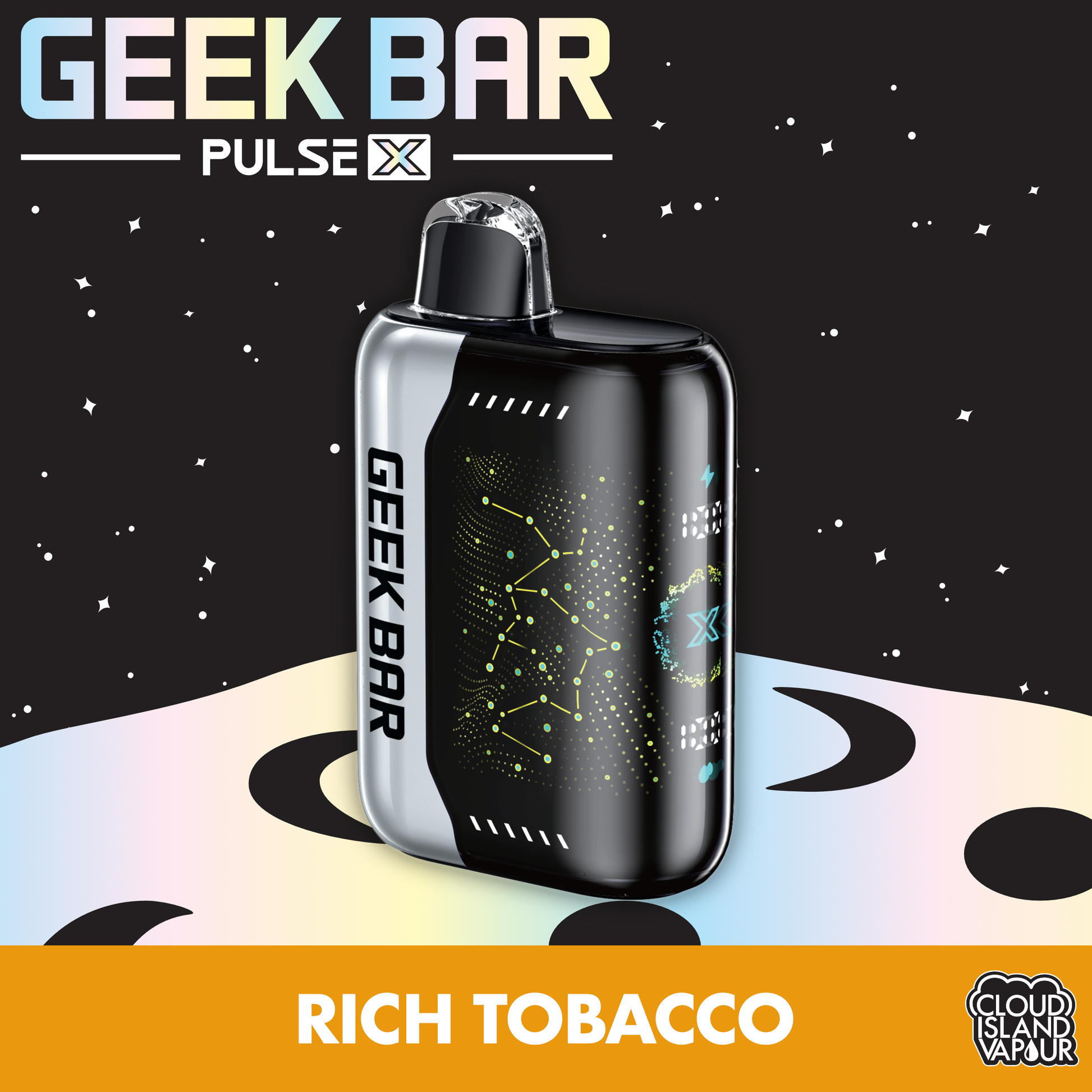 Geek Bar Flavors Tobacco GEEK BAR PULSE X Disposable Vape Geek Bar Flavors Tobacco GEEK BAR PULSE X Disposable Vape