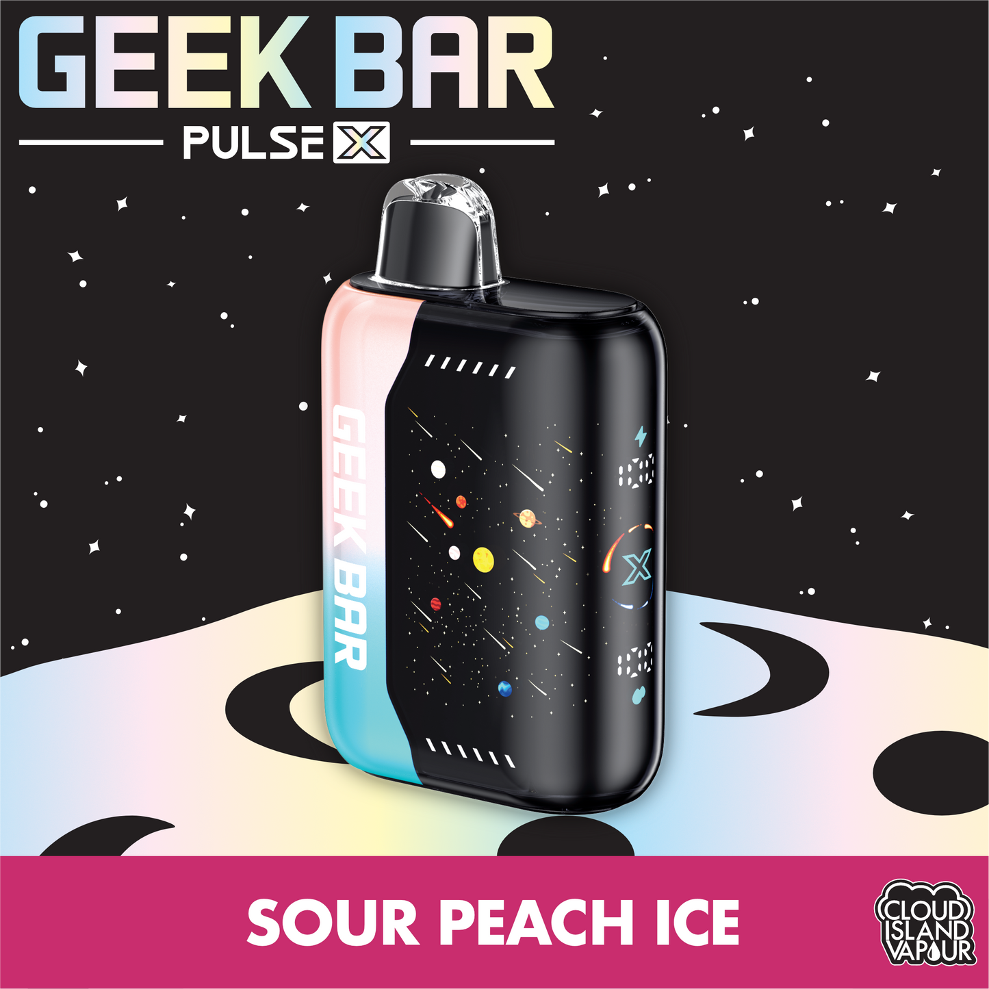 GEEK BAR PULSE X Sour Peach Ice