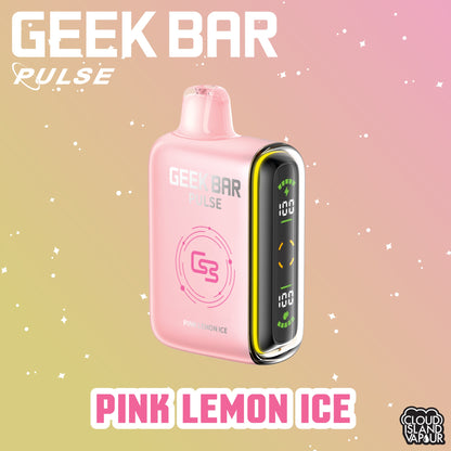 GEEK BAR Pulse 9000 Disposable Vape in the flavour Pink Lemon Ice