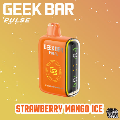 GEEK BAR Pulse 9000 Disposable Vape in the flavour Strawberry Mango Ice