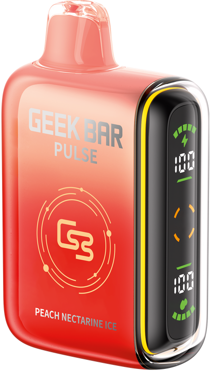 GEEK BAR Pulse Disposable Vape Peach Nectarine Ice