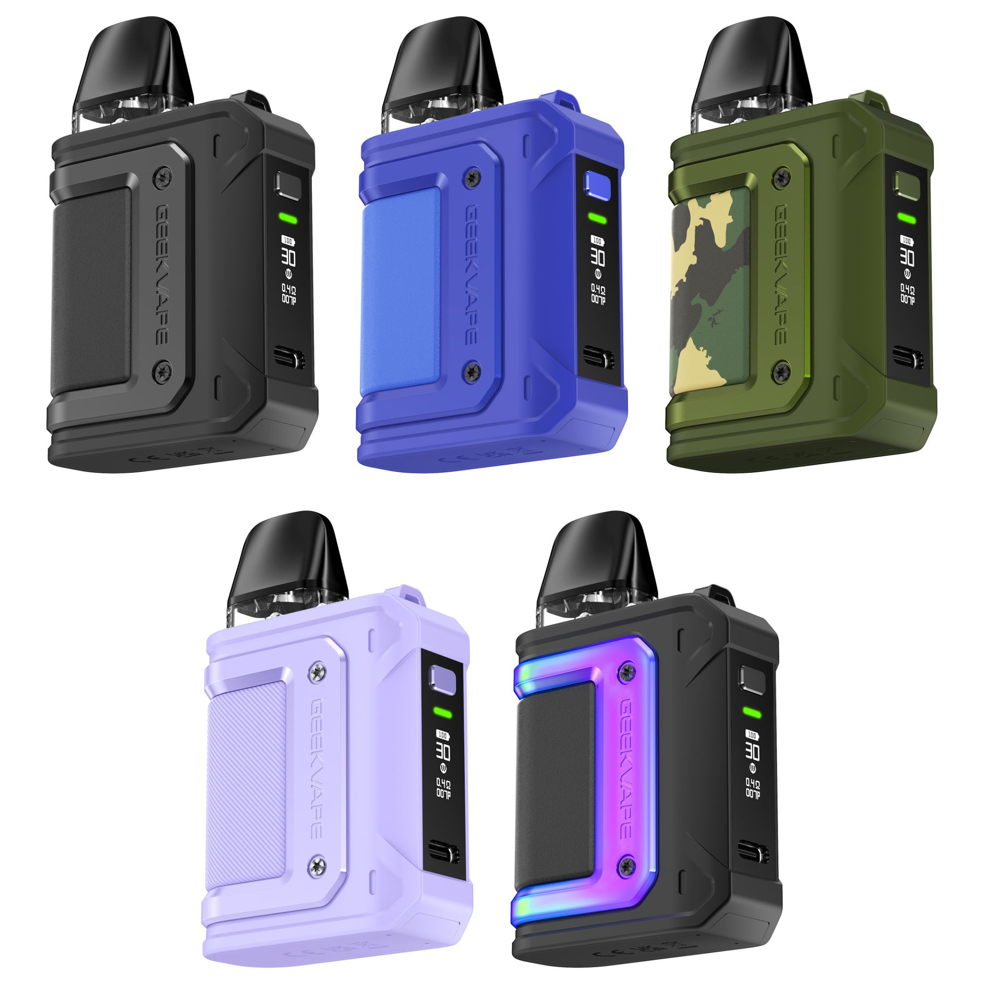 GEEKVAPE AEGIS HERO Q Pod Kit Colours