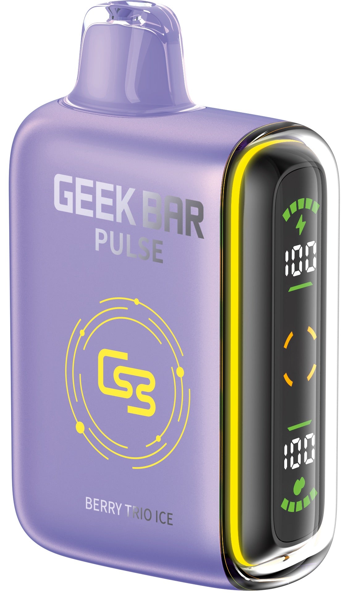 Geek Bar Pulse 9000 puff disposable vape device in the flavour Berry Trio Ice