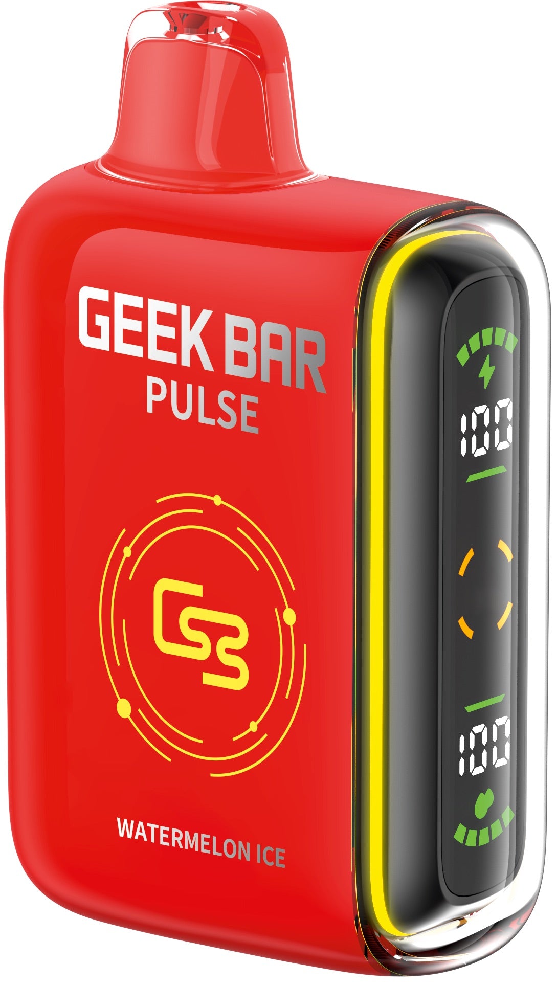 Geek Bar Pulse 9000 puff disposable vape device in the flavour Watermelon Ice