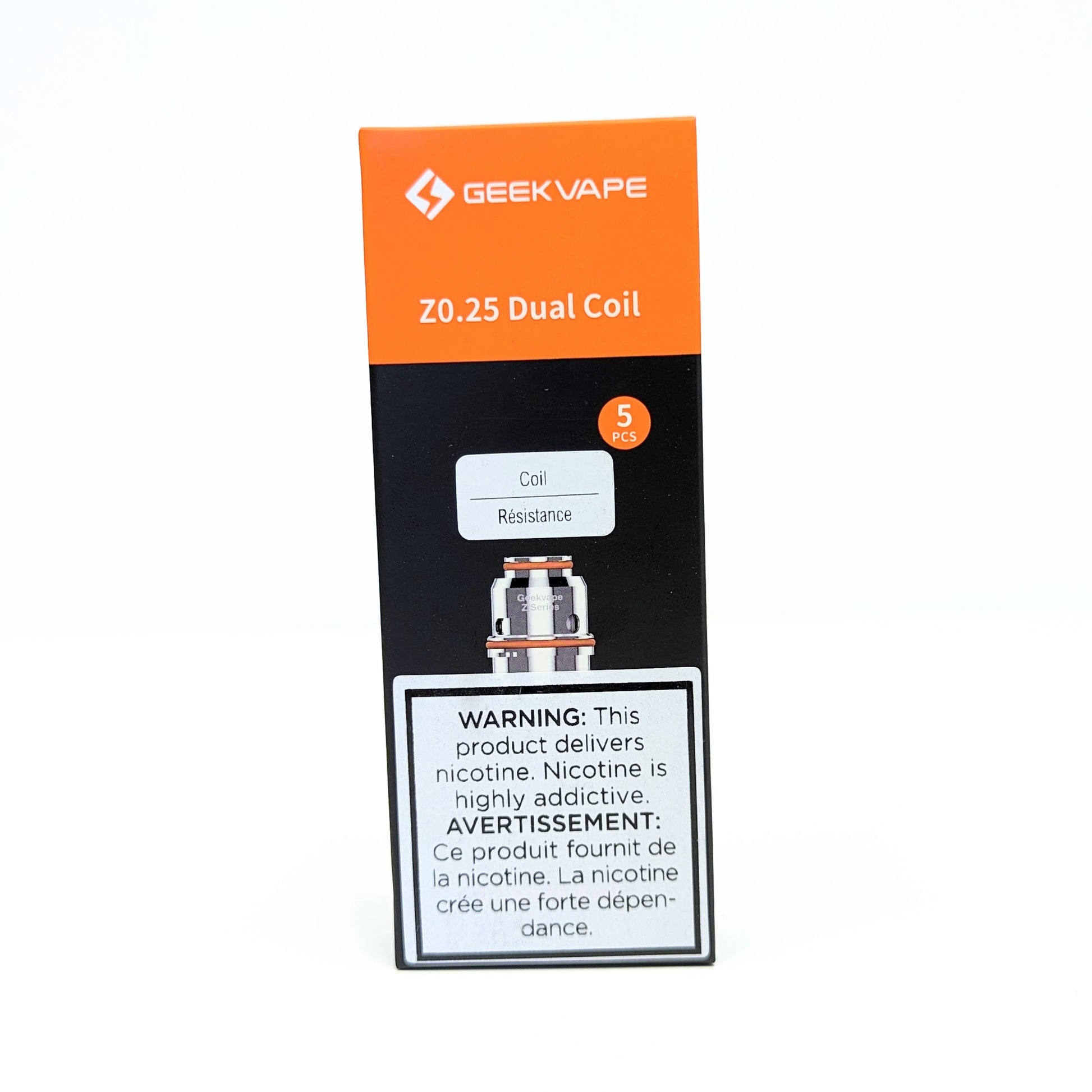 Geekvape Z series replacement coils 5 pack 0.25ohm