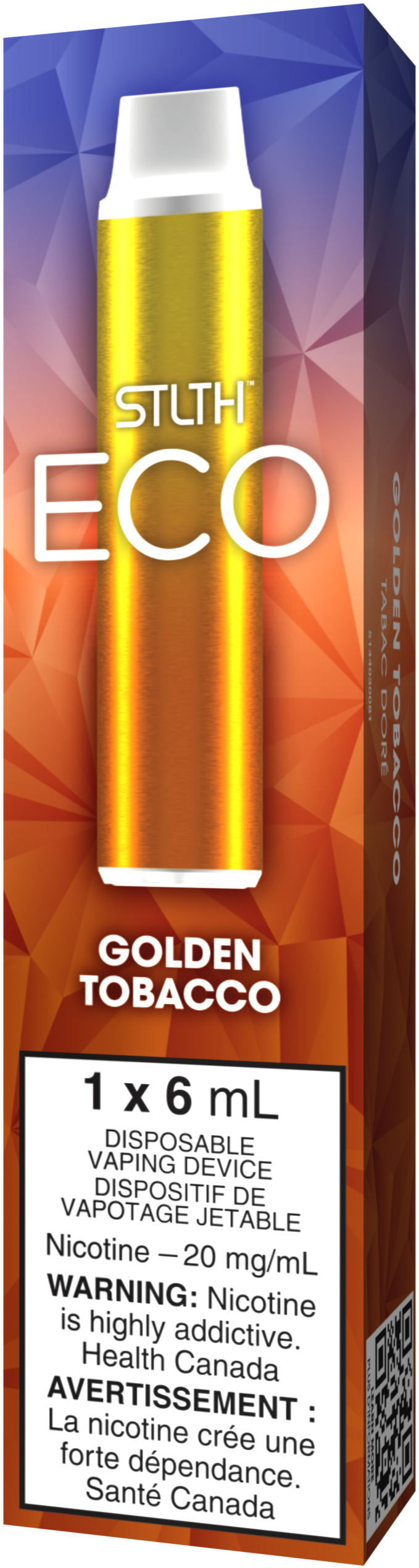 Golden Tobacco STLTH ECO Disposable Vape