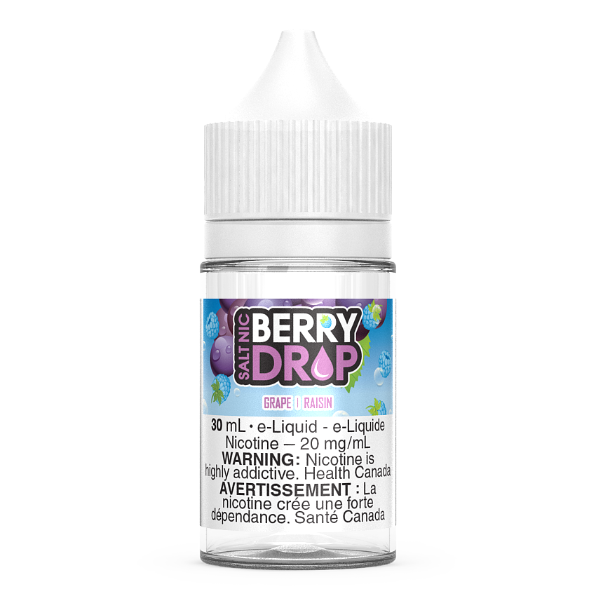 Grape Berry Drop Salt Nic E-Liquid 30ml