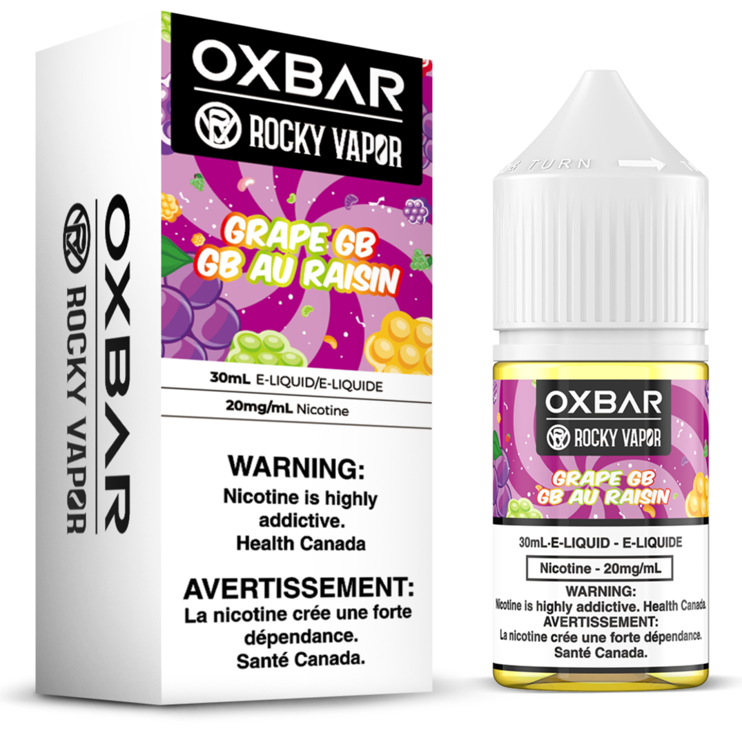 Grape GB Rocky Vapor Oxbar E-Liquids