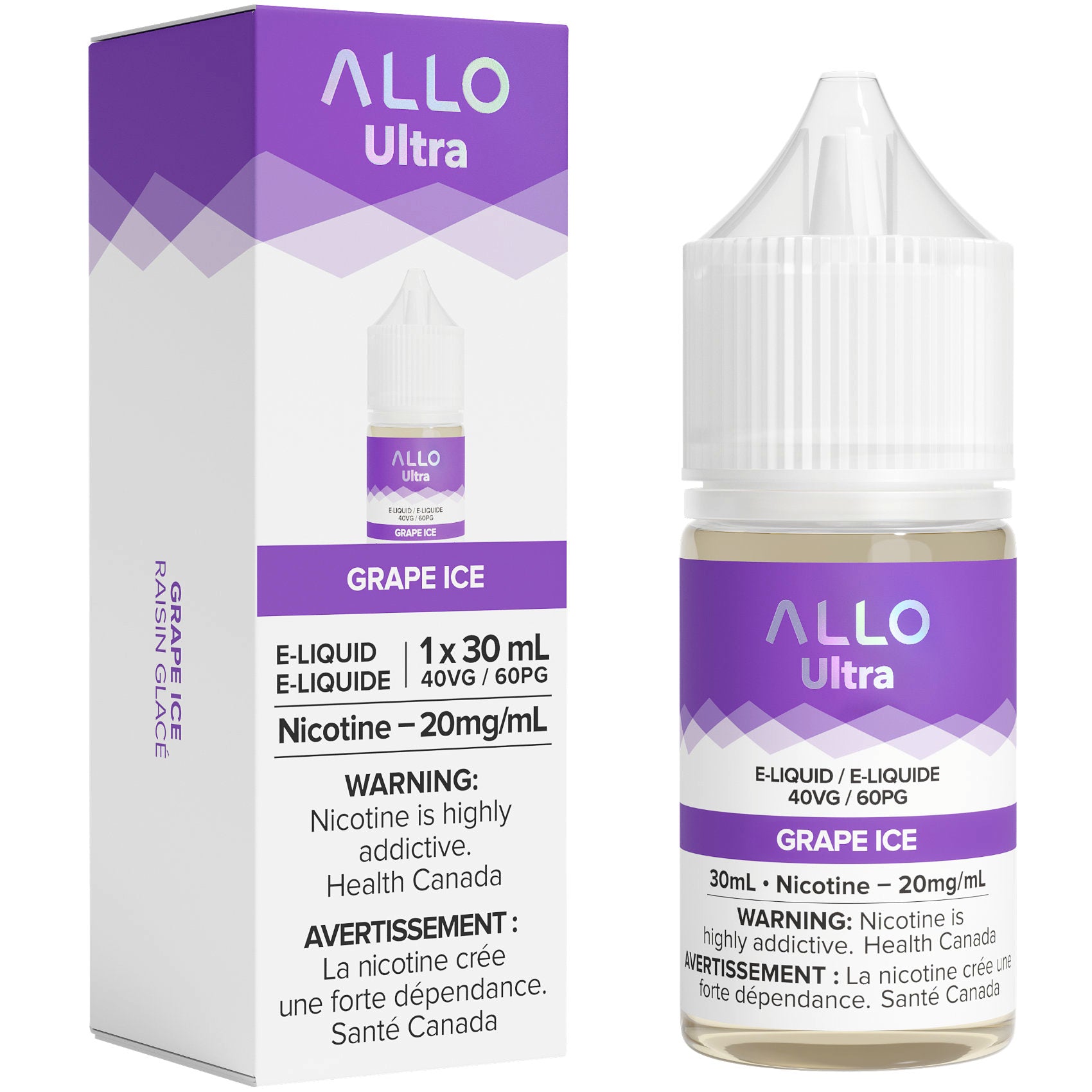 Grape Ice Allo Ultra E-Liquid