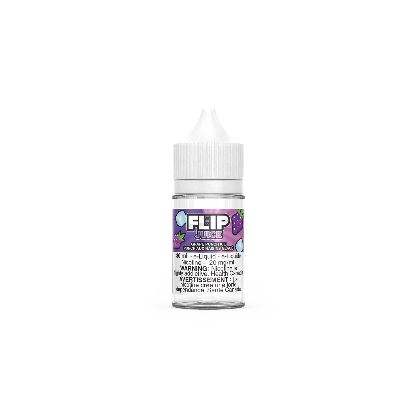 Grape Punch Ice Flip Juice Salt E-Liquid