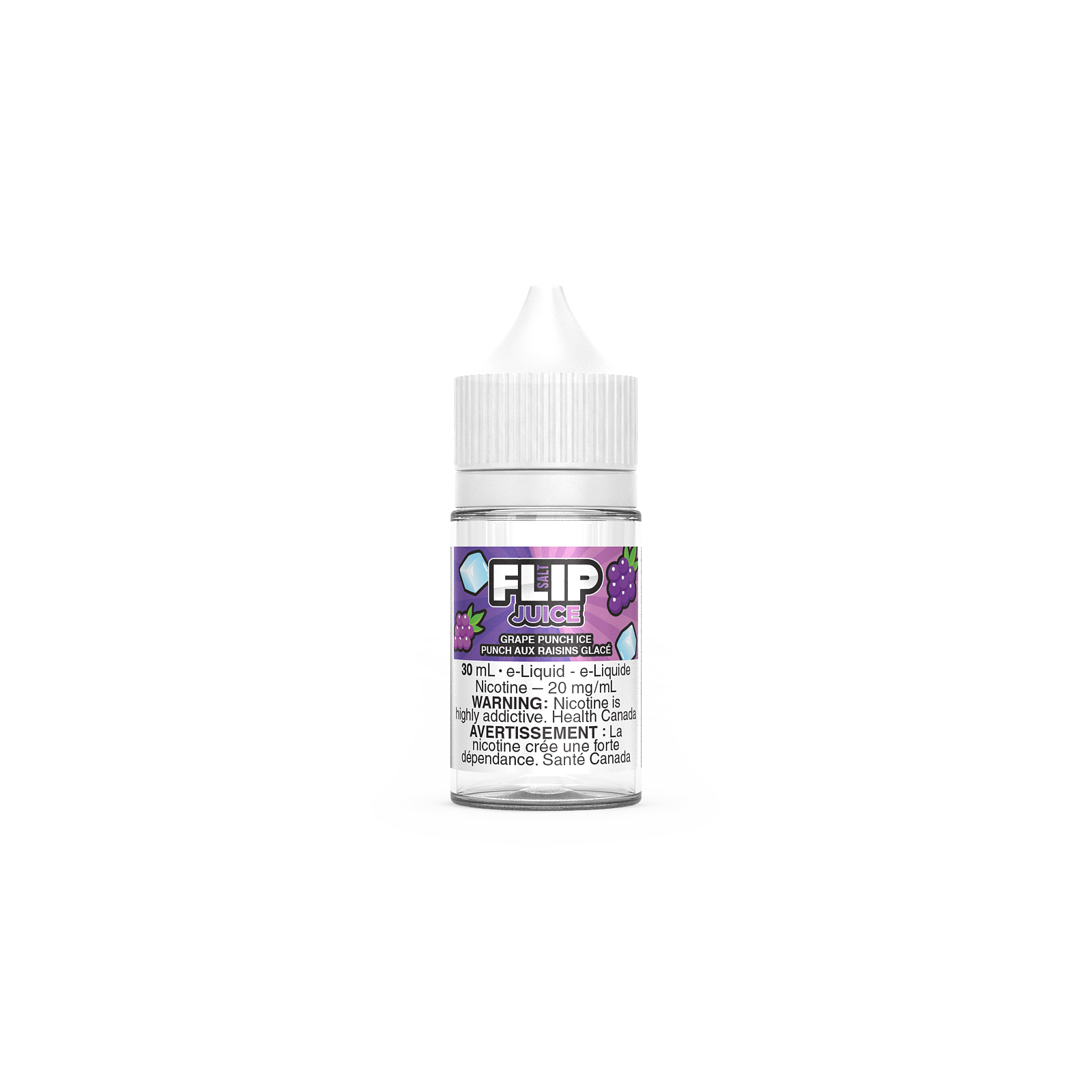 Grape Punch Ice Flip Juice Salt E-Liquid