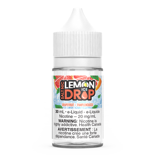 Grapefruit LEMON DROP ICE Salt Nic Vape Juice E-Liquid 30mL