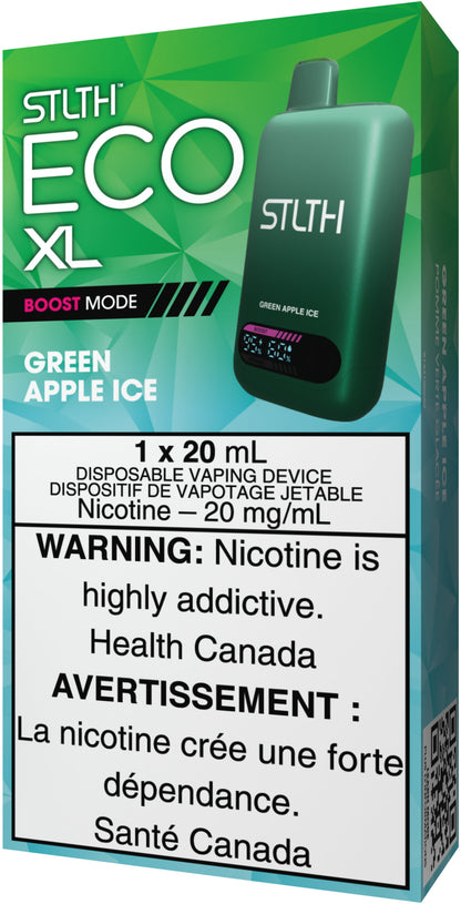 Green Apple Ice STLTH ECO XL Disposable