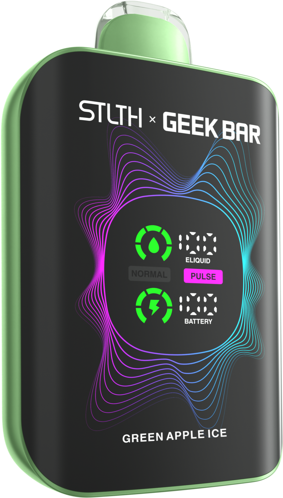 STLTH X GEEK BAR Disposable Vape - Green Apple Ice Cloud Island Vapour STLTH X GEEK BAR Disposable Vape - Green Apple Ice Cloud Island Vapour