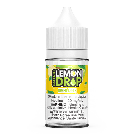 Green Apple LEMON DROP Salt Nic Vape Juice E-Liquid 30mL