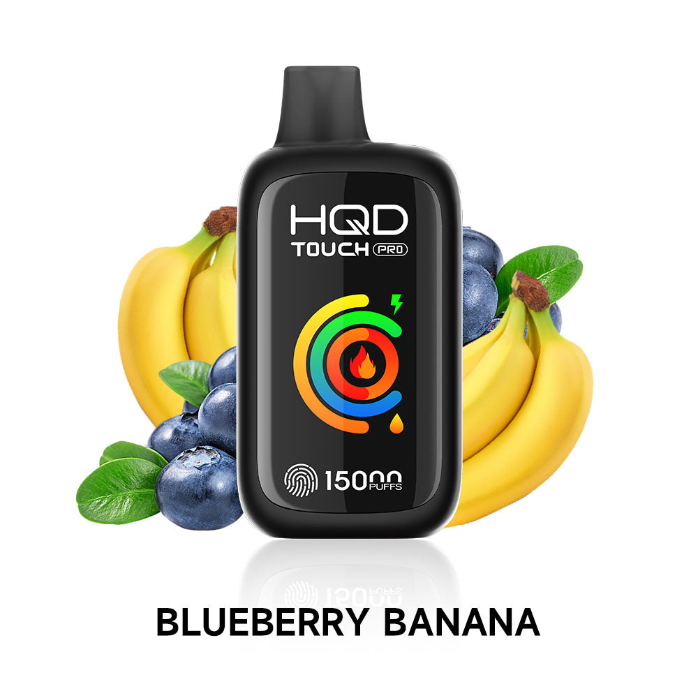 HQD Touch Pro 15000 Puffs Disposable Vape Blueberry Banana