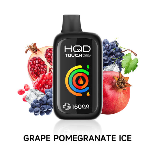 HQD Touch Pro 15000 Puffs Disposable Vape Grape Pomegranate