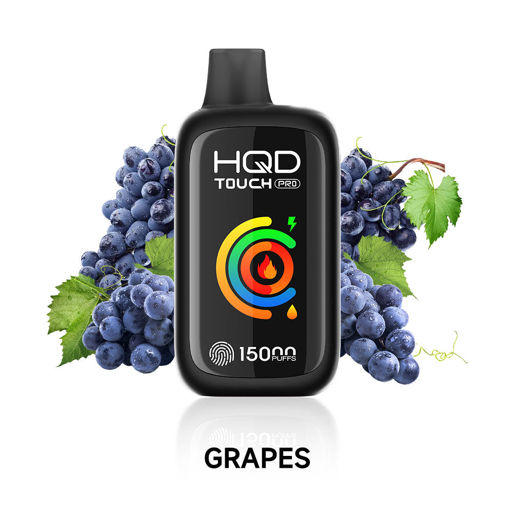 HQD Touch Pro 15000 Puffs Disposable Vape Grapes