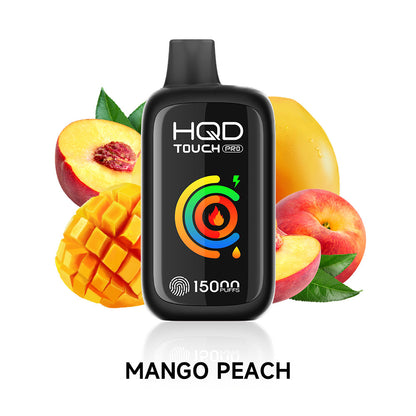 HQD Touch Pro 15000 Puffs Disposable Vape Mango Peach