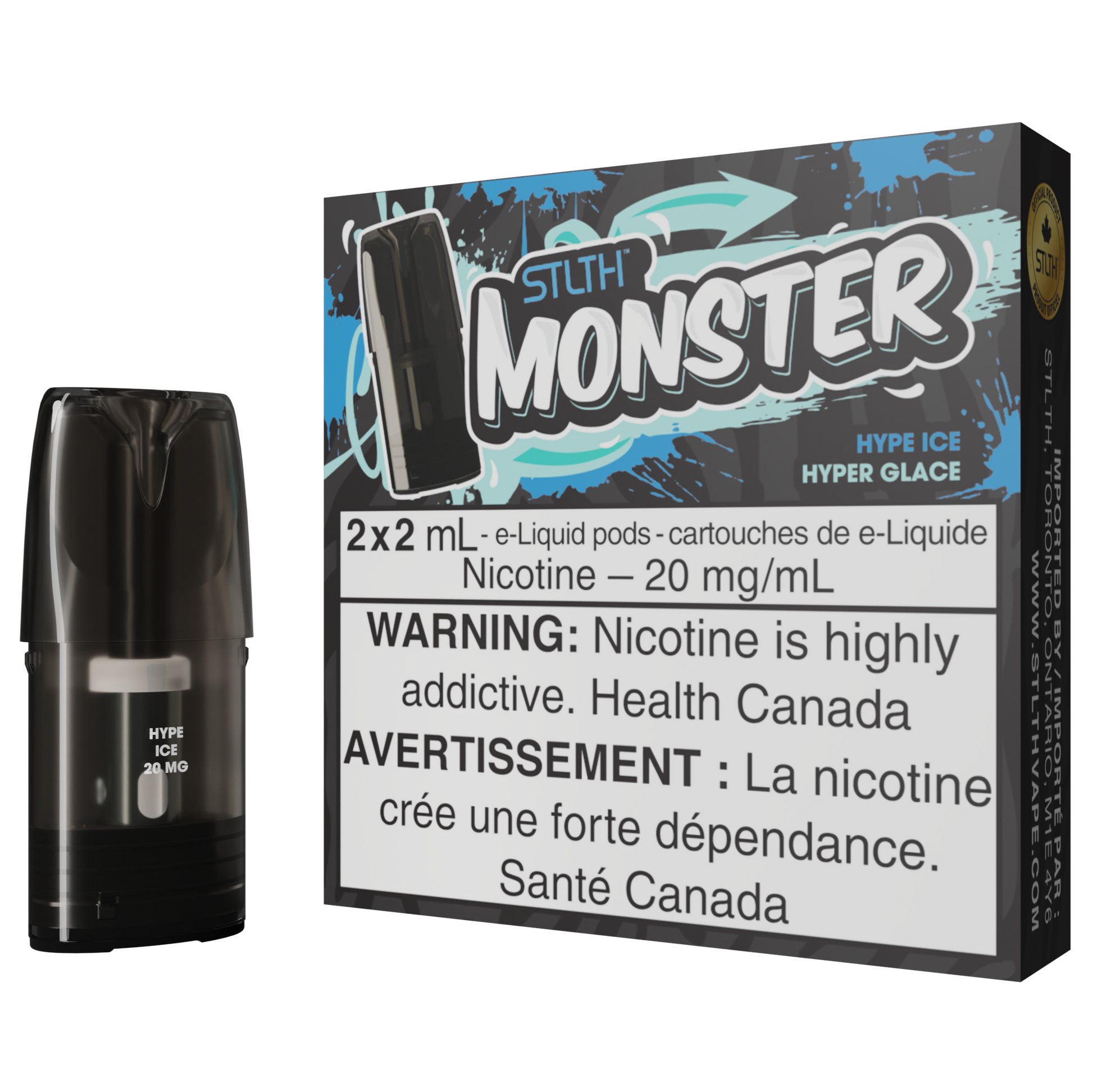 Hype Ice STLTH MONSTER Pod Pack