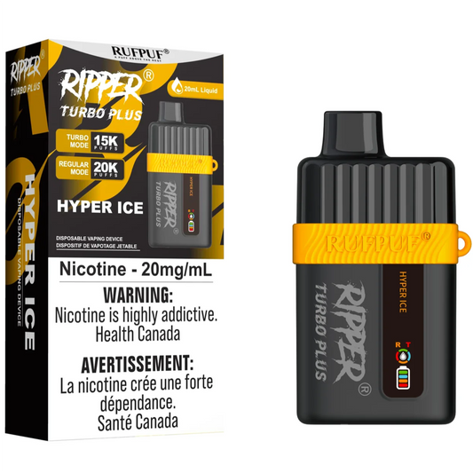 Hyper Ice RIPPER TURBO PLUS Disposable Vape