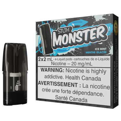 Ice Mint STLTH MONSTER Pod Pack