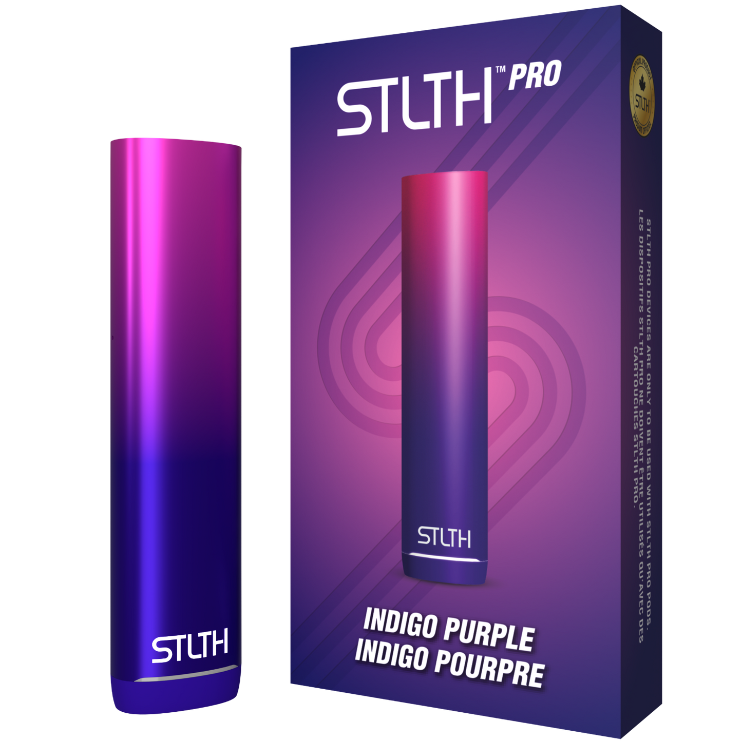 Indigo Purple STLTH PRO Device Type-C