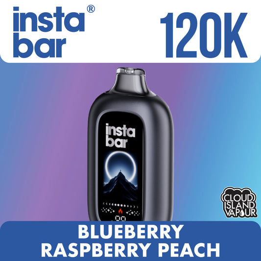 Insta Bar 120K Blueberry Raspberry Peach