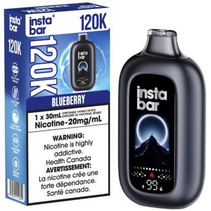 Insta Bar 120K Disposable Vape Blueberry