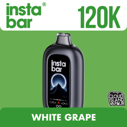 Insta Bar 120K White Grape
