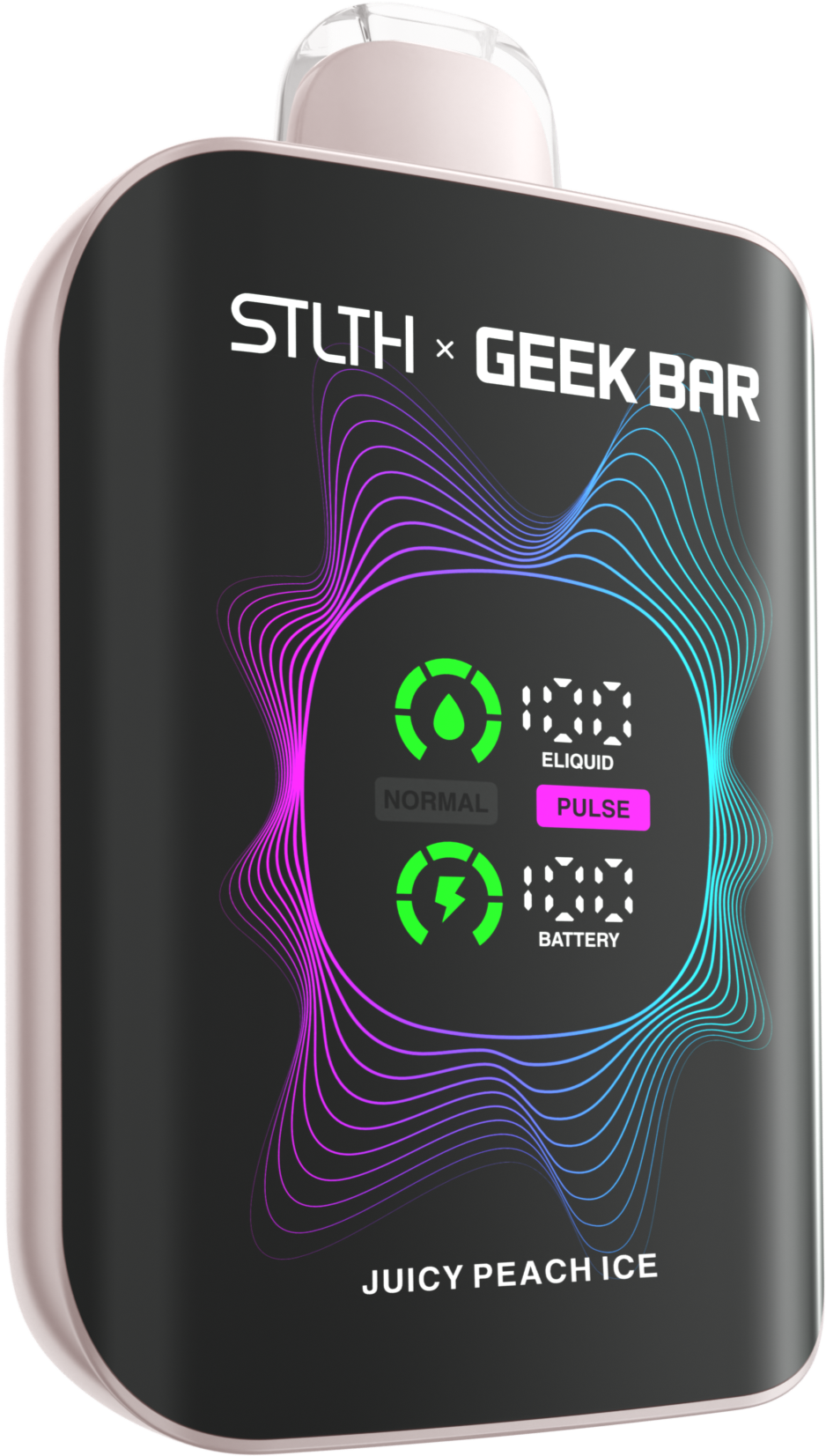 Juicy Peach Ice STLTH X GEEK BAR