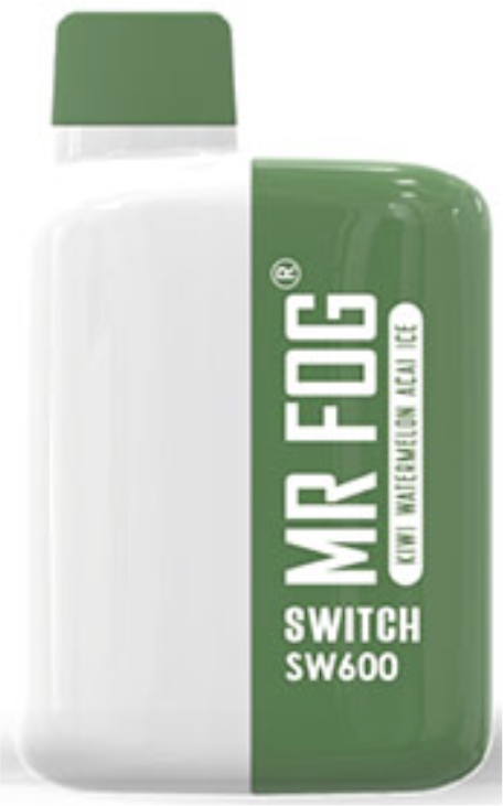 MR FOG SWITCH SW600 Disposable Vape - Kiwi Watermelon Acai Ice Cloud Island Vapour MR FOG SWITCH SW600 Disposable Vape - Kiwi Watermelon Acai Ice Cloud Island Vapour