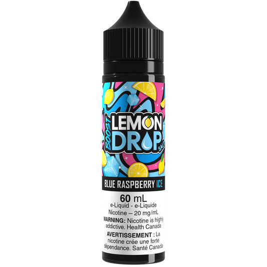 LEMON DROP BOOST Salt 60mL Blue Raspberry Ice