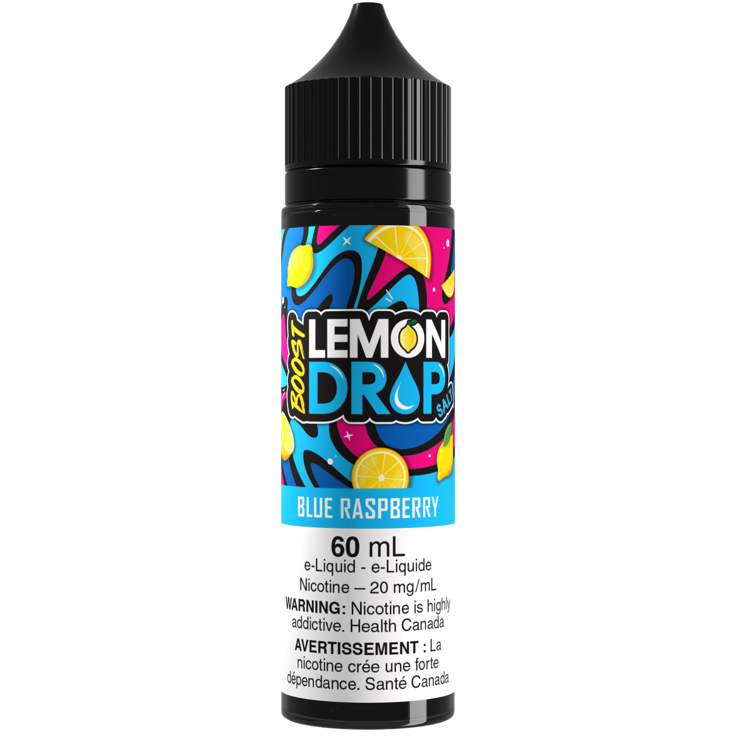 LEMON DROP BOOST Salt 60mL Blue Raspberry