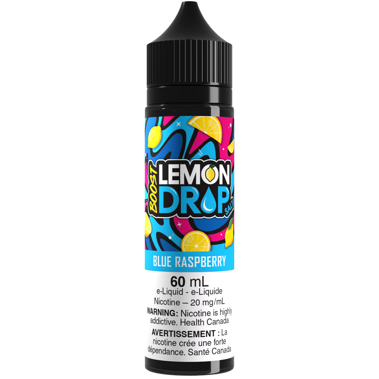 LEMON DROP BOOST Salt 60mL Blue Raspberry