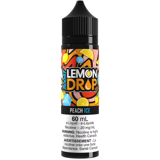 LEMON DROP BOOST Salt 60mL Peach Ice