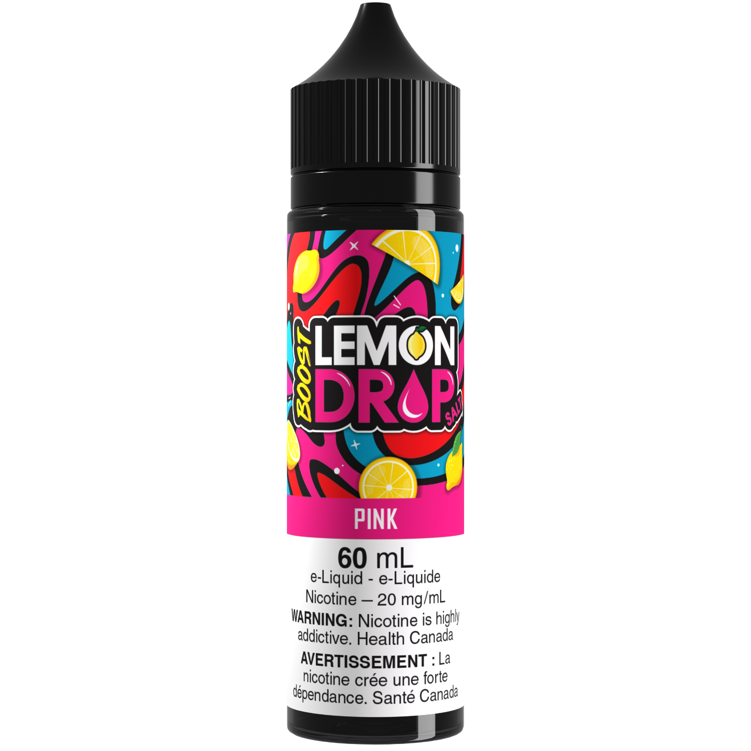 LEMON DROP BOOST Salt 60mL Pink