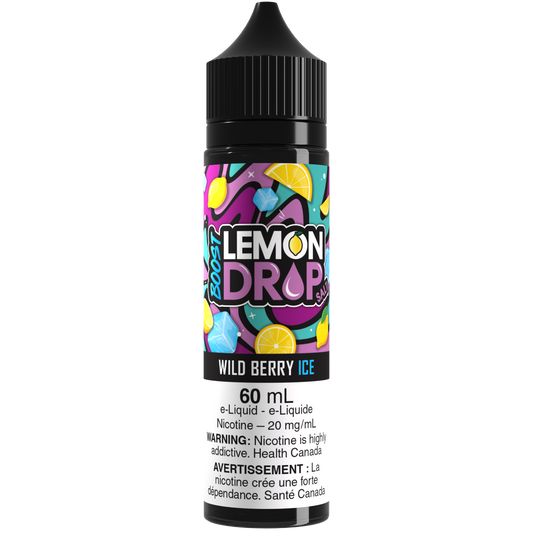 LEMON DROP BOOST Salt 60mL Wild Berry Ice