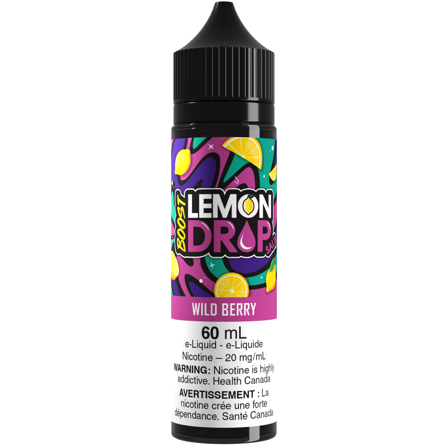 LEMON DROP BOOST Salt 60mL Wild Berry