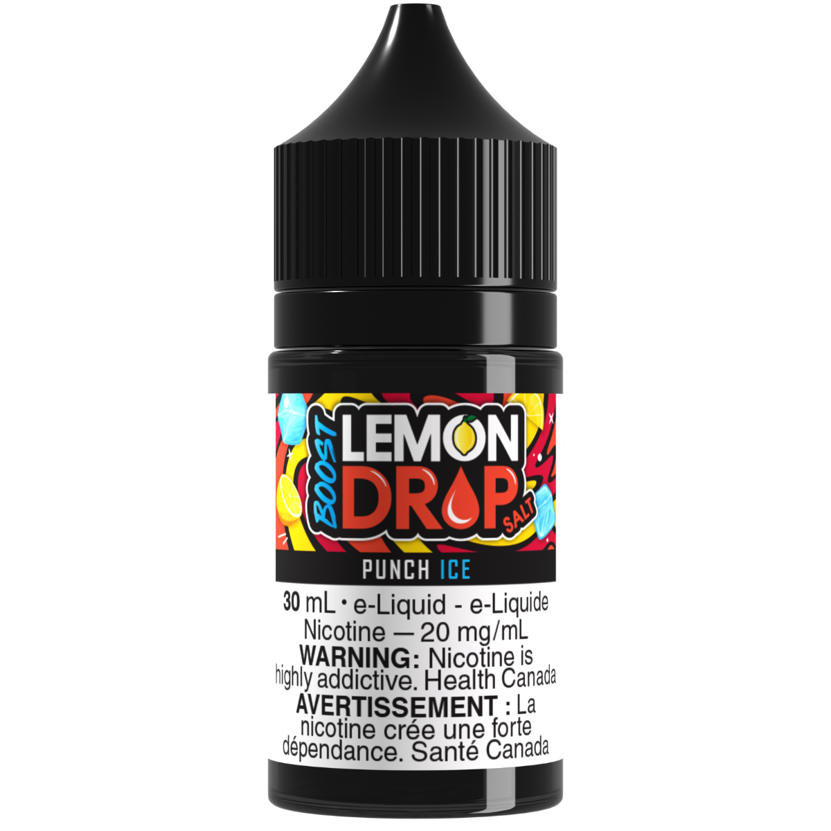 LEMON DROP BOOST Salt Nic E-Liquid Punch Ice