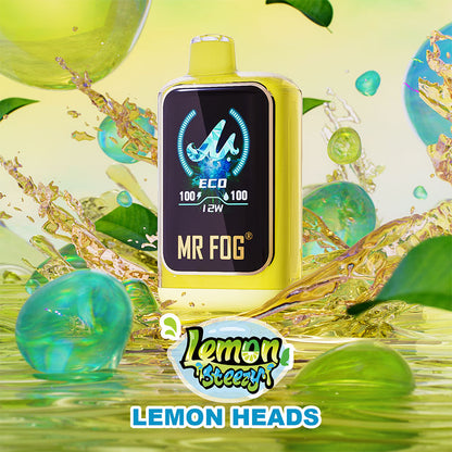 Lemon Heads MR FOG NOVA Lemon Steezy Disposable Vape