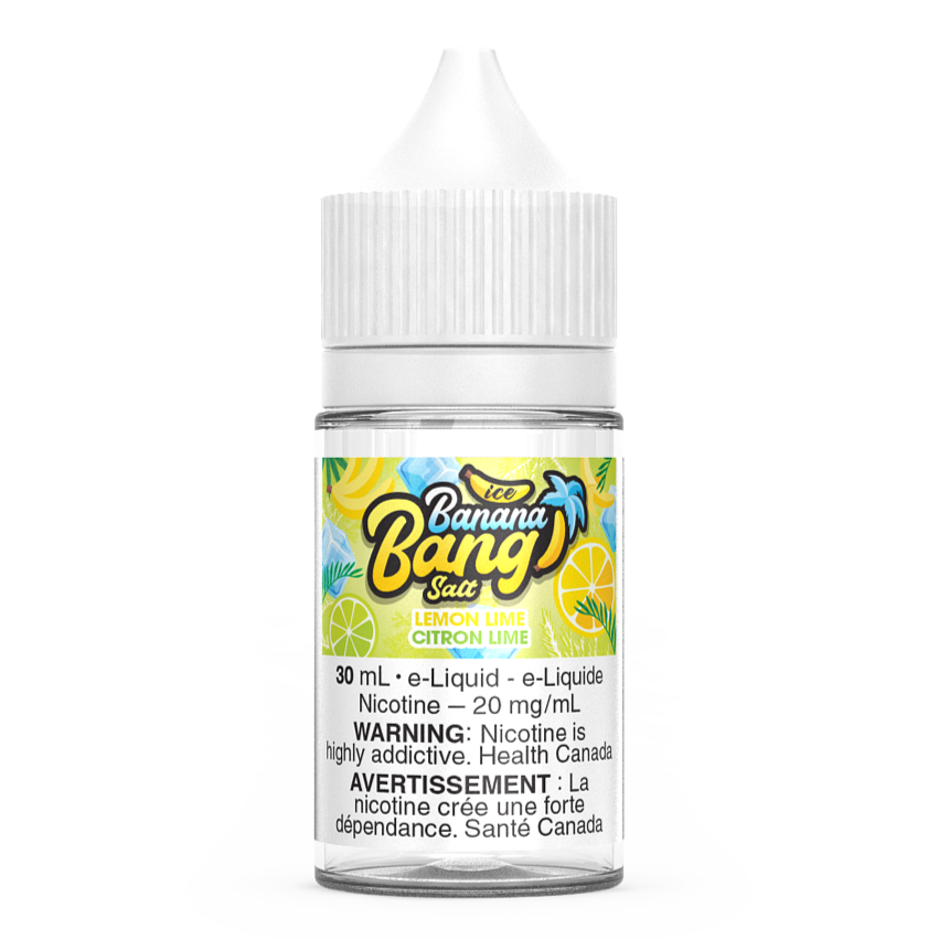 Lemon Lime Banana Bang Ice Salt Nic Vape Juice 30mL